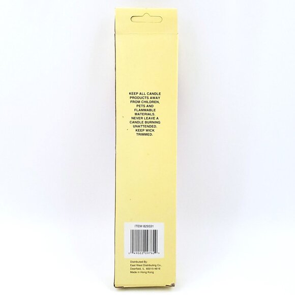 Vintage “Hearthside” Sculptured Snowman Candles – 10” – Set of 2 – NEW - Picture 4 of 4